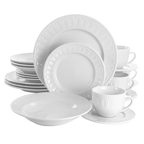 walmart dinnerware white|walmart dinner dishes.